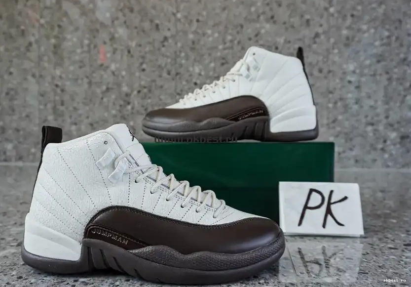 Jordan x GOD SoleFly and READY black 12 White SHIP Air Jordan MATERIALS TO PK RETAIL 0606